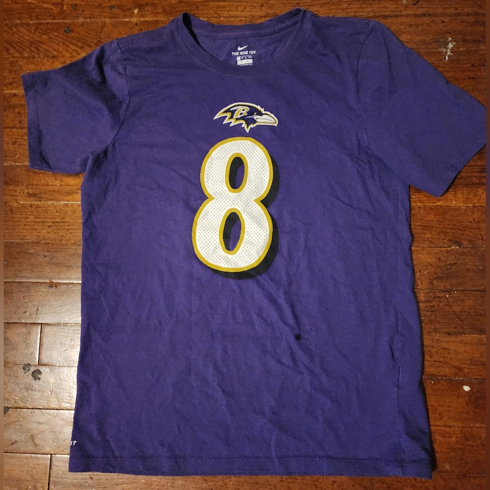 Baltimore Ravens Nike Lamar Jackson Men's sz XL T Shirt